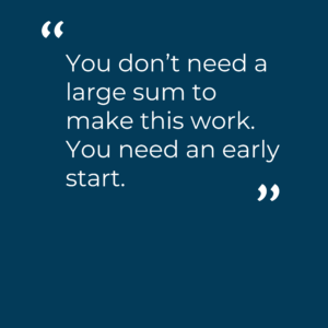 Quote: make an early start
